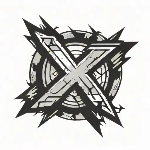 Branded Marvel X-men Logo Red