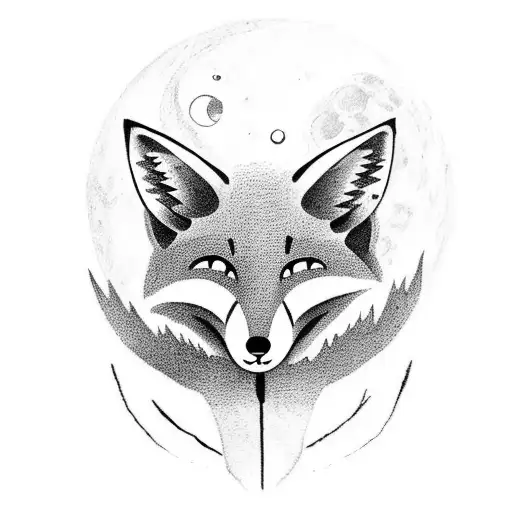 A Moon And A Fox