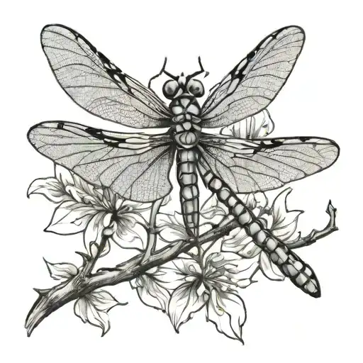 Dragonfly With Date