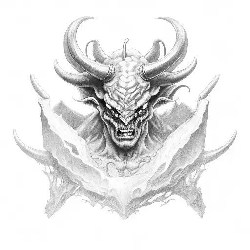 Big Scary Demon With Horns