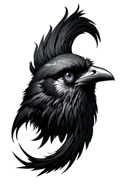 Raven Eyeball Nordik Odin