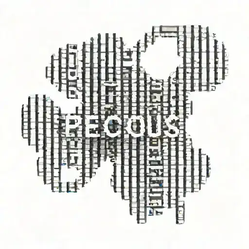 Word 'Precious' In Binary Code Pattern Forming