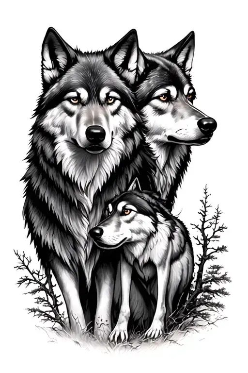 Tale Of Two Wolves Inside Us All In The Woods One Good One Evil