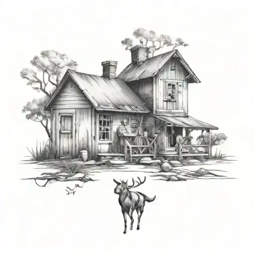 Country Male Tattoo About Family