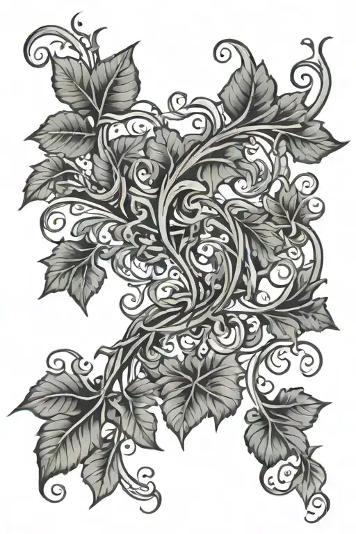 Intersecting Vine Wrapping