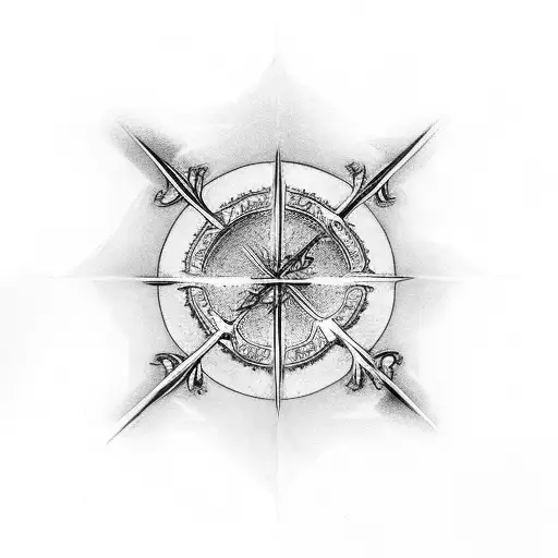 Cross Above Stairway To Heaven