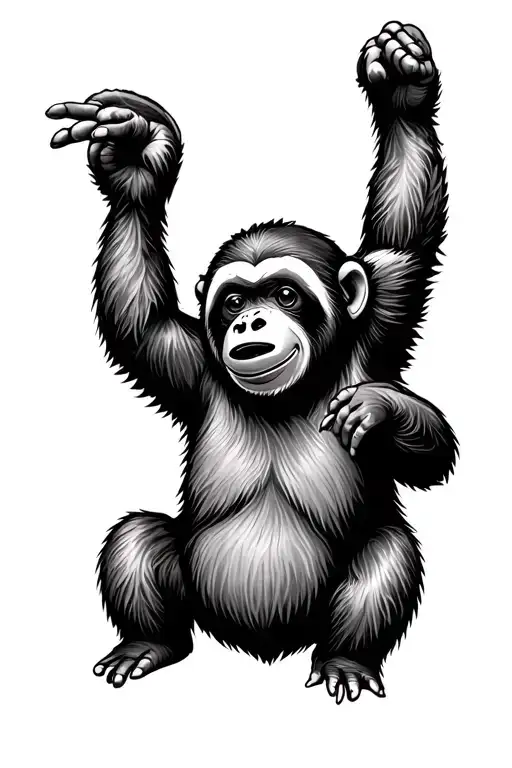 Monkey Bear And Sloth