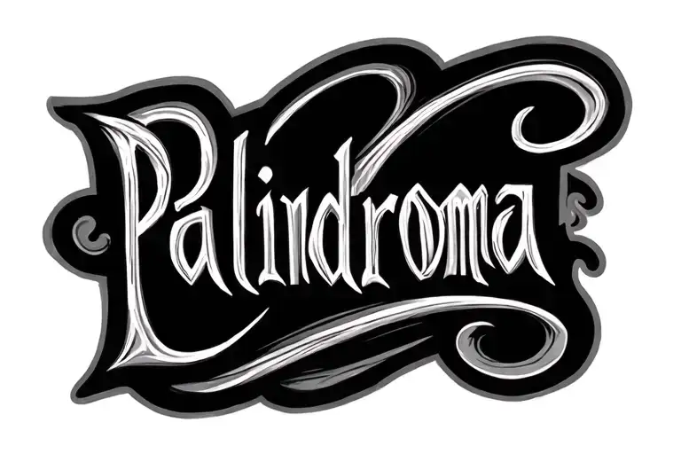 A Non -Italian Palindroma Word
