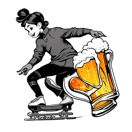 Disney Figure Skating Travel Beer