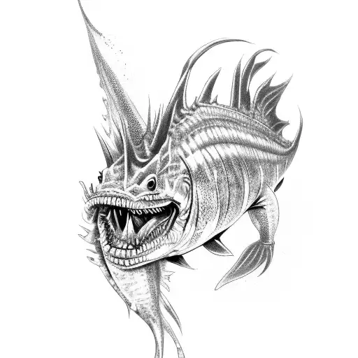 Zombie Fish Dragon