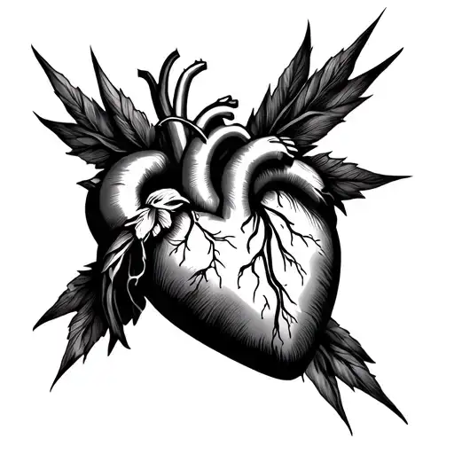 Realistic Heart Of Jesus Heart