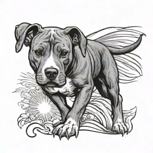 Pitbull Philippine Flag