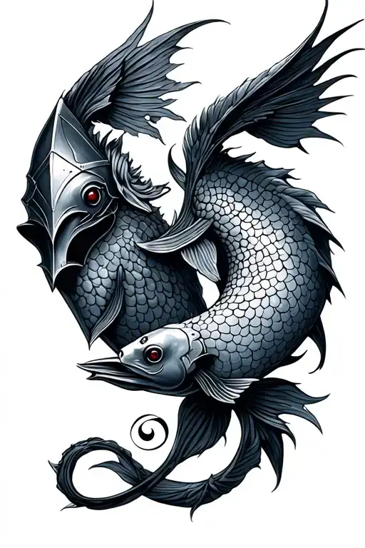 Knight And Pisces Zodiac Sign