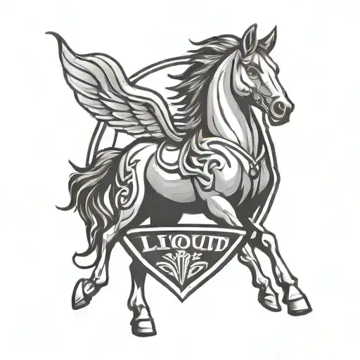 Horse Inspired Team Liquid Logo