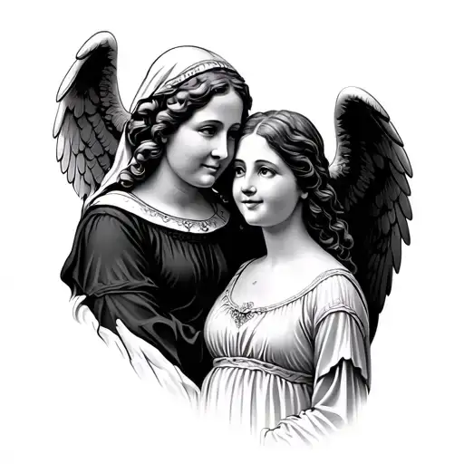 Mom Theresa Grandma Angel