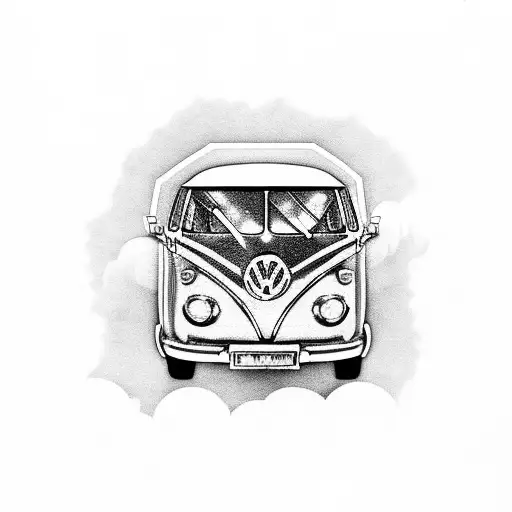 Volkswagen T1 With Background