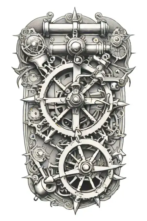Sextant Terchnical Drawing
