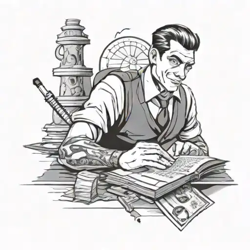 Successful Buisness Man Making Money Because Of Success In School