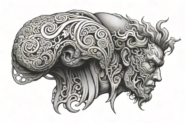 Anxiety On A Male Body