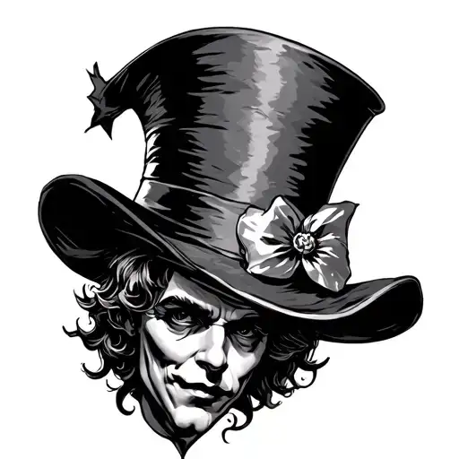 Mad Hatter Hat Dark Side