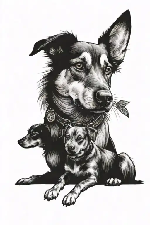 Children Dad Dog Secret Meaning