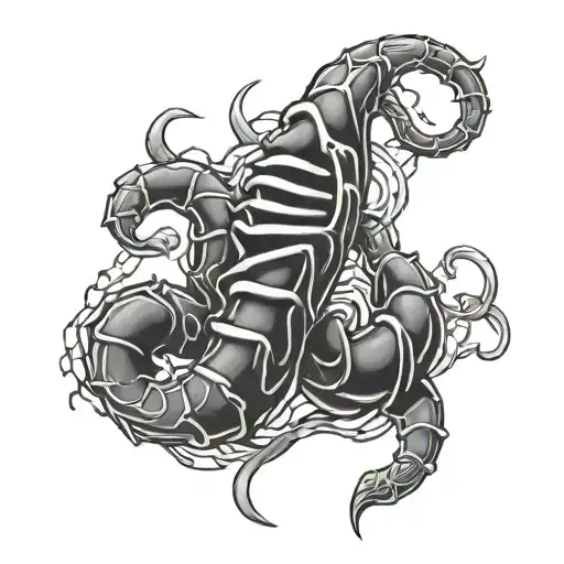 Double Helix With Scorpion