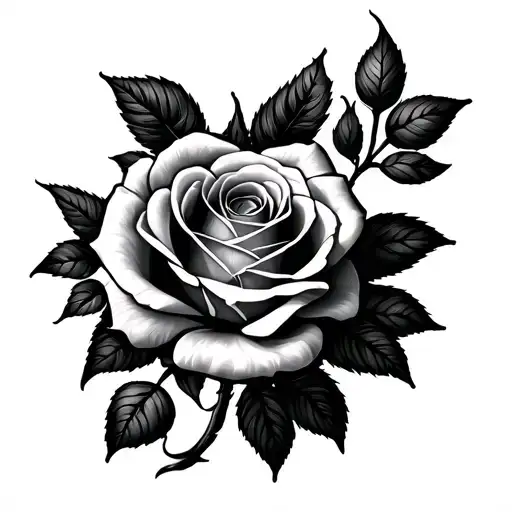 Baby Roses Sunrise Integrated Design Merging