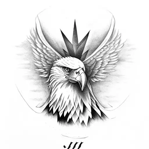 Eagle With Scripture