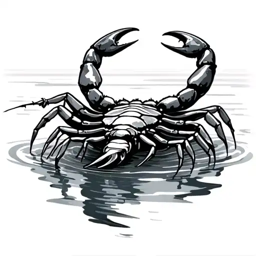 Scorpion Ragging In Calm Waters