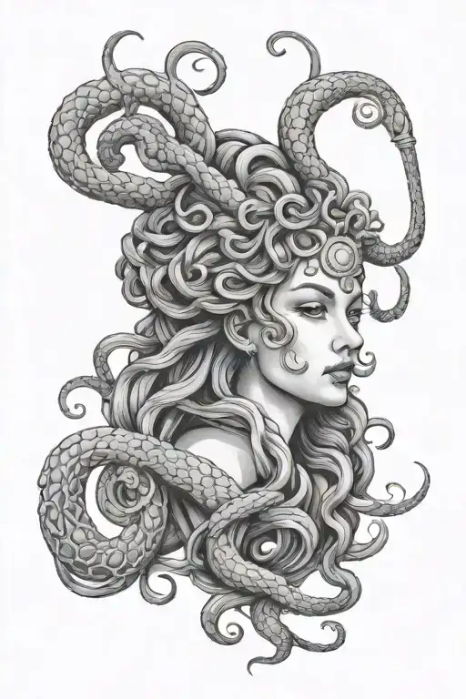 Medusa And Dagger