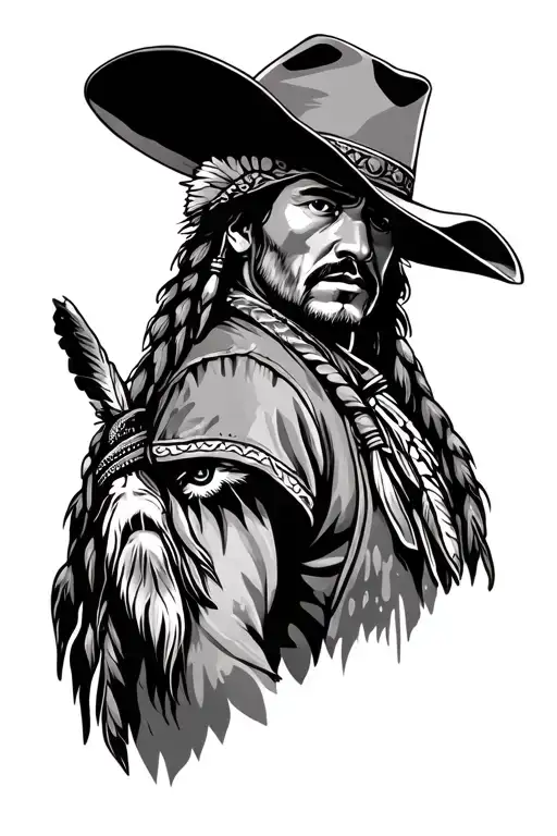 Cowboy And Indian Autism Awareness