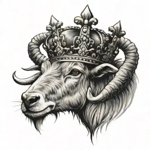 Crown Made Of Goats