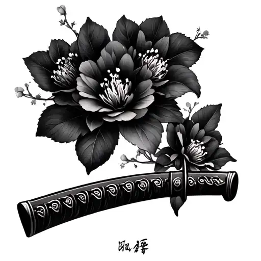 Katana Cherry Blossoms