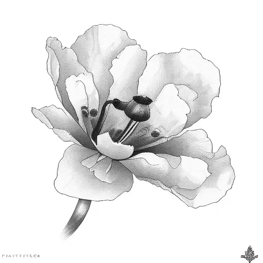 26 04 07 14 Dog California Poppy Flower