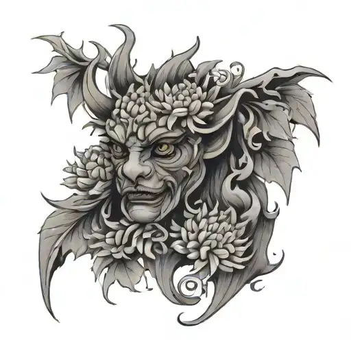 Dainty Chrysanthemums Gargoyle