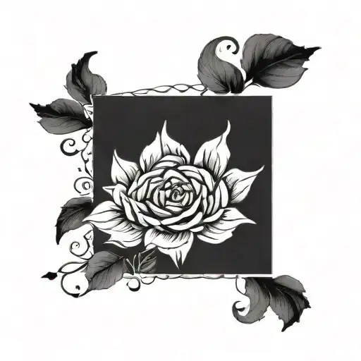 Minimalistic Tattoo Design Forearm Bracelet