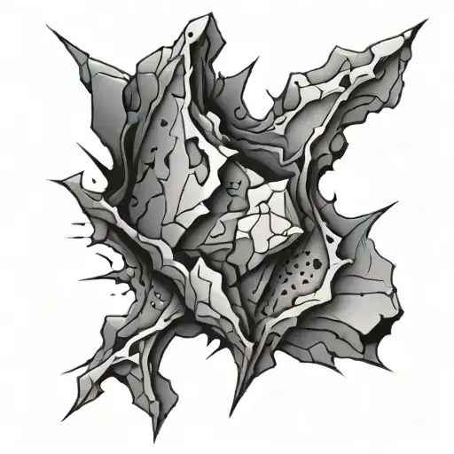 Broken Stone Skin Patern