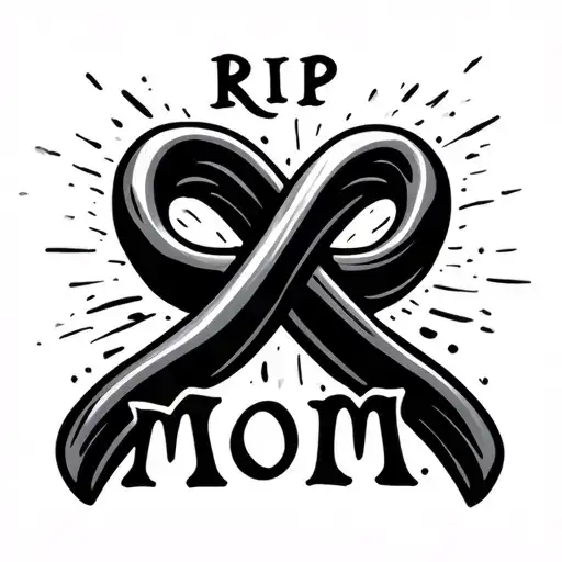 Rip Mom Infinity Symbol