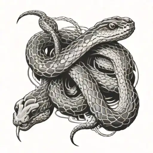 Snake Wrapping Around Your Tigh