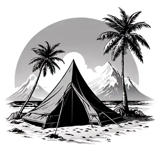Tent Beach Mountain