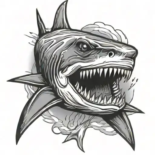 Shark Mouth Rocket North Carolina Tribute