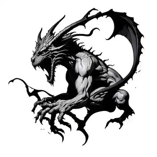 Demon Leaving The Skin