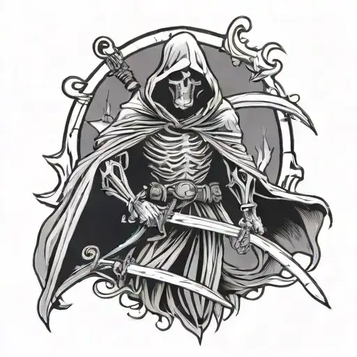 Tactical Grim Reaper With Night Vison