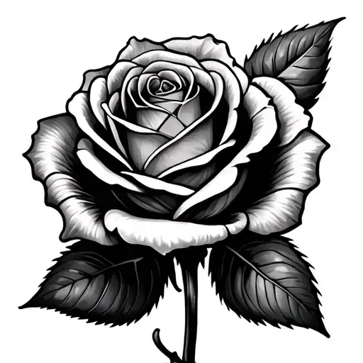 Rose With Name Inside