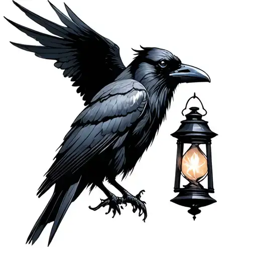 Raven And Lantern