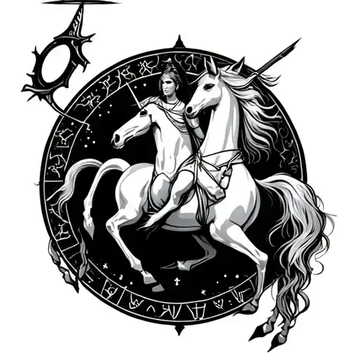 Sagittarius With Centaur