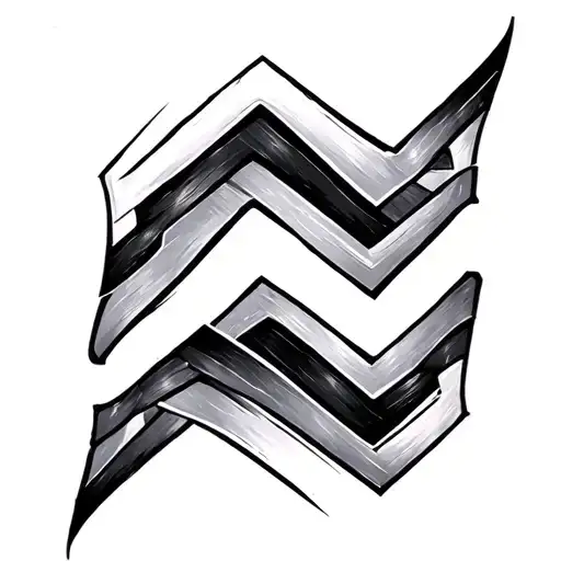 Chevron Fine Line