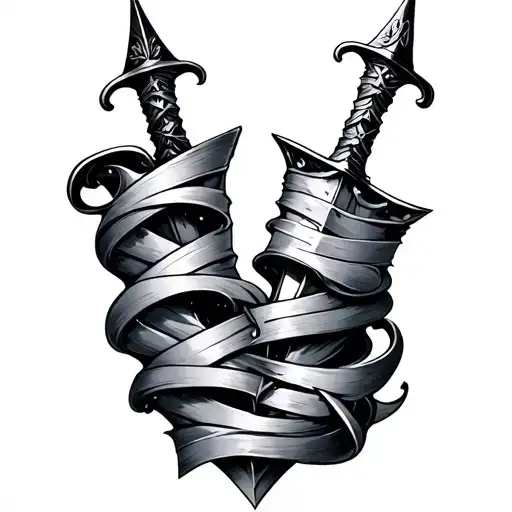 Dagger Wrapped 5 Times