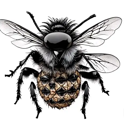 Pineapple Bumble Bee