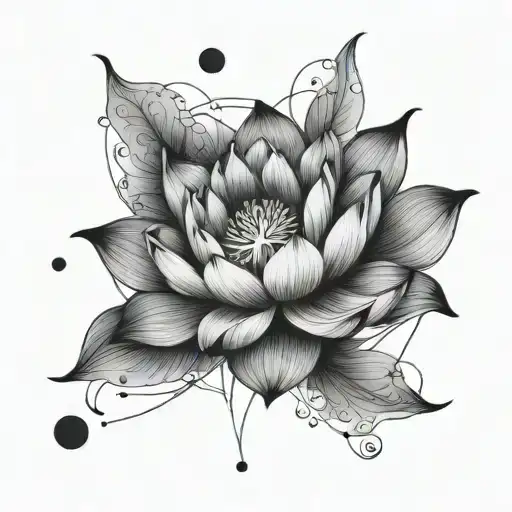 Lotus And Moon On The Other